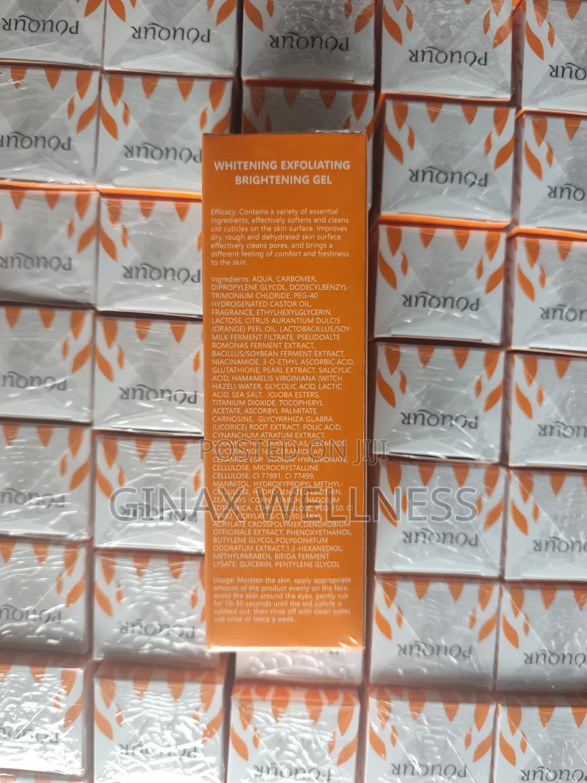 Pouqur Orange Enzymes Exfoliating Brightening Gel