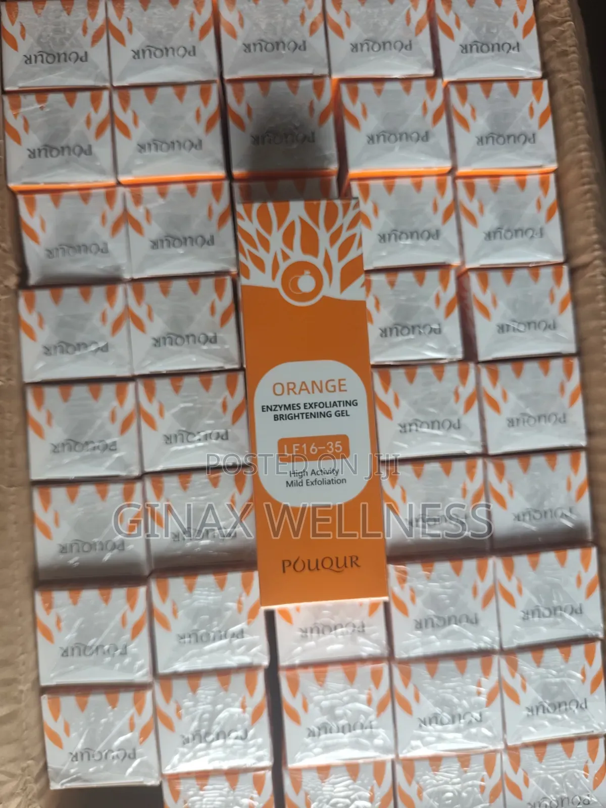 Pouqur Orange Enzymes Exfoliating Brightening Gel