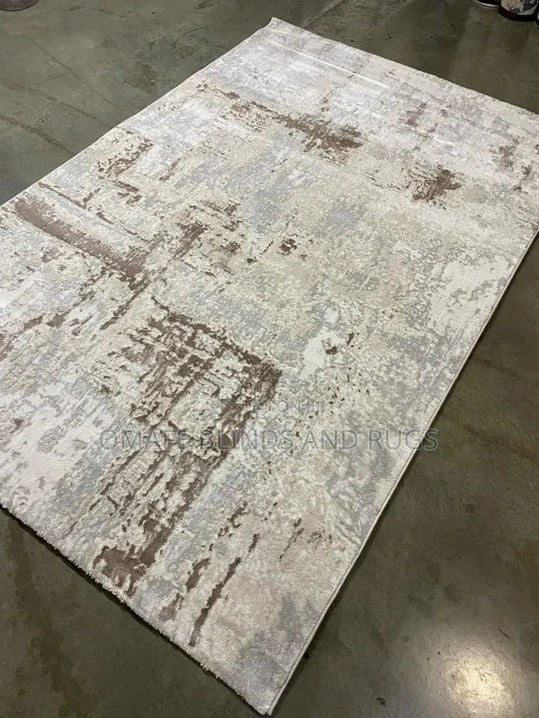 Brown and Beige Turkish Rug