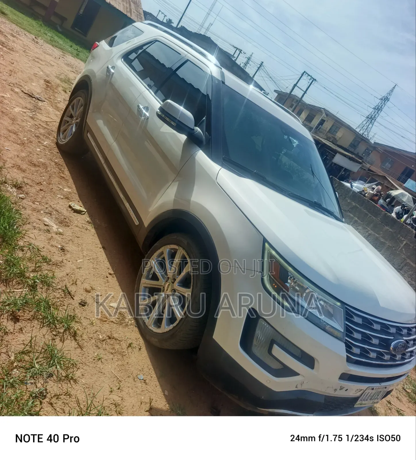 Ford Explorer 2016 White