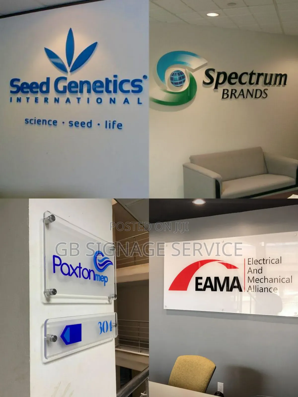 Wall Indoor Signage