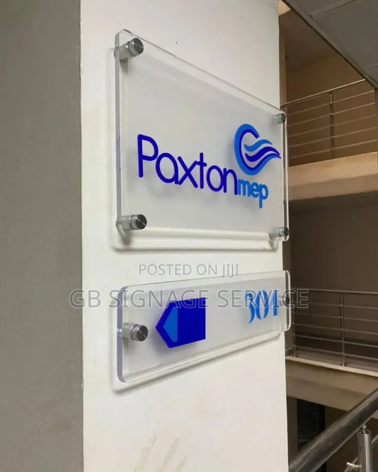 Wall Indoor Signage