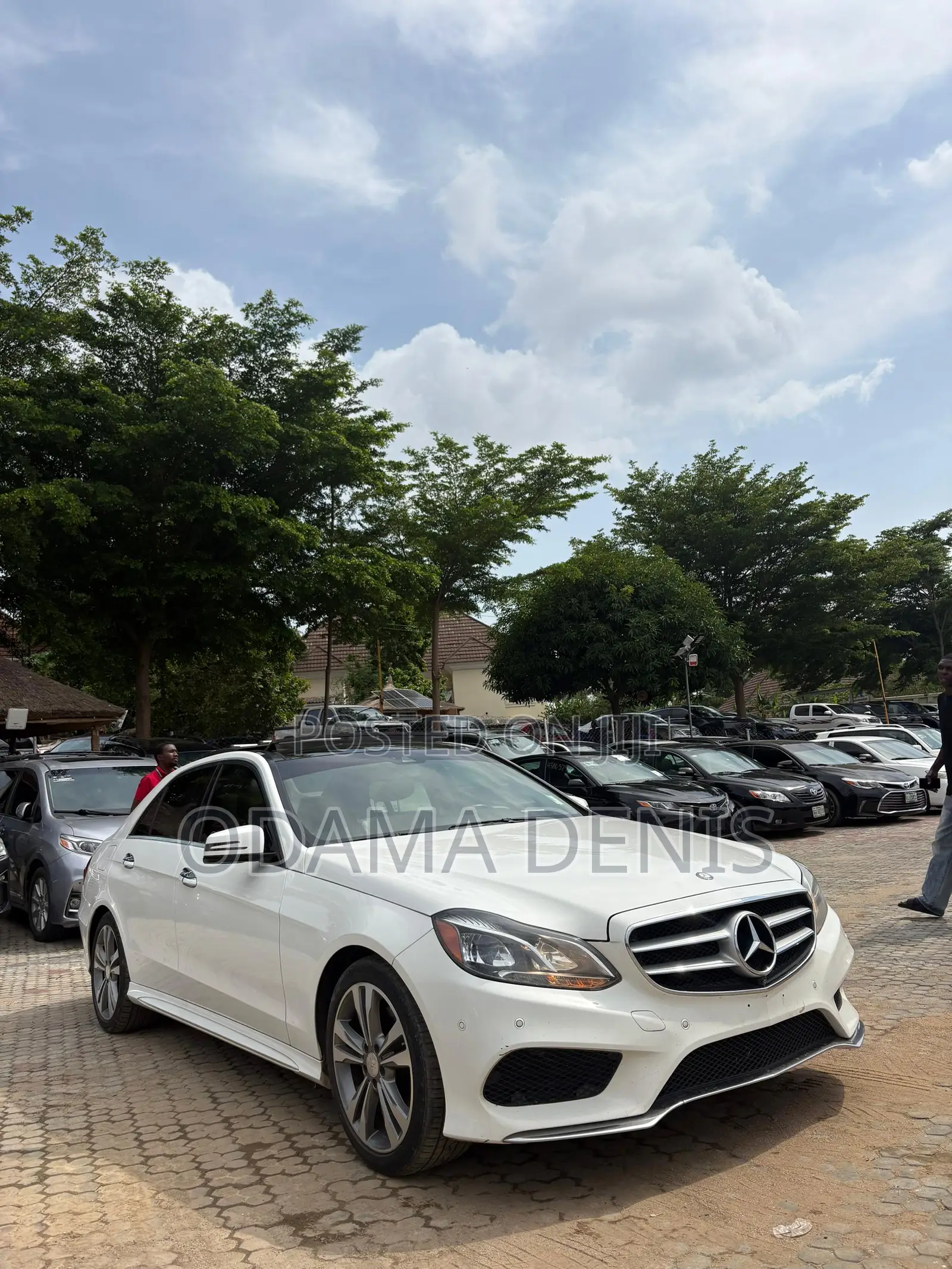 Mercedes-Benz E350 2014 White