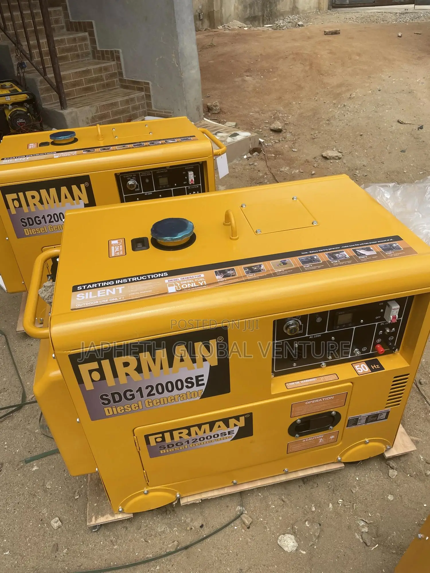 Durable Firman 10kva Diesel Generator for Home Business