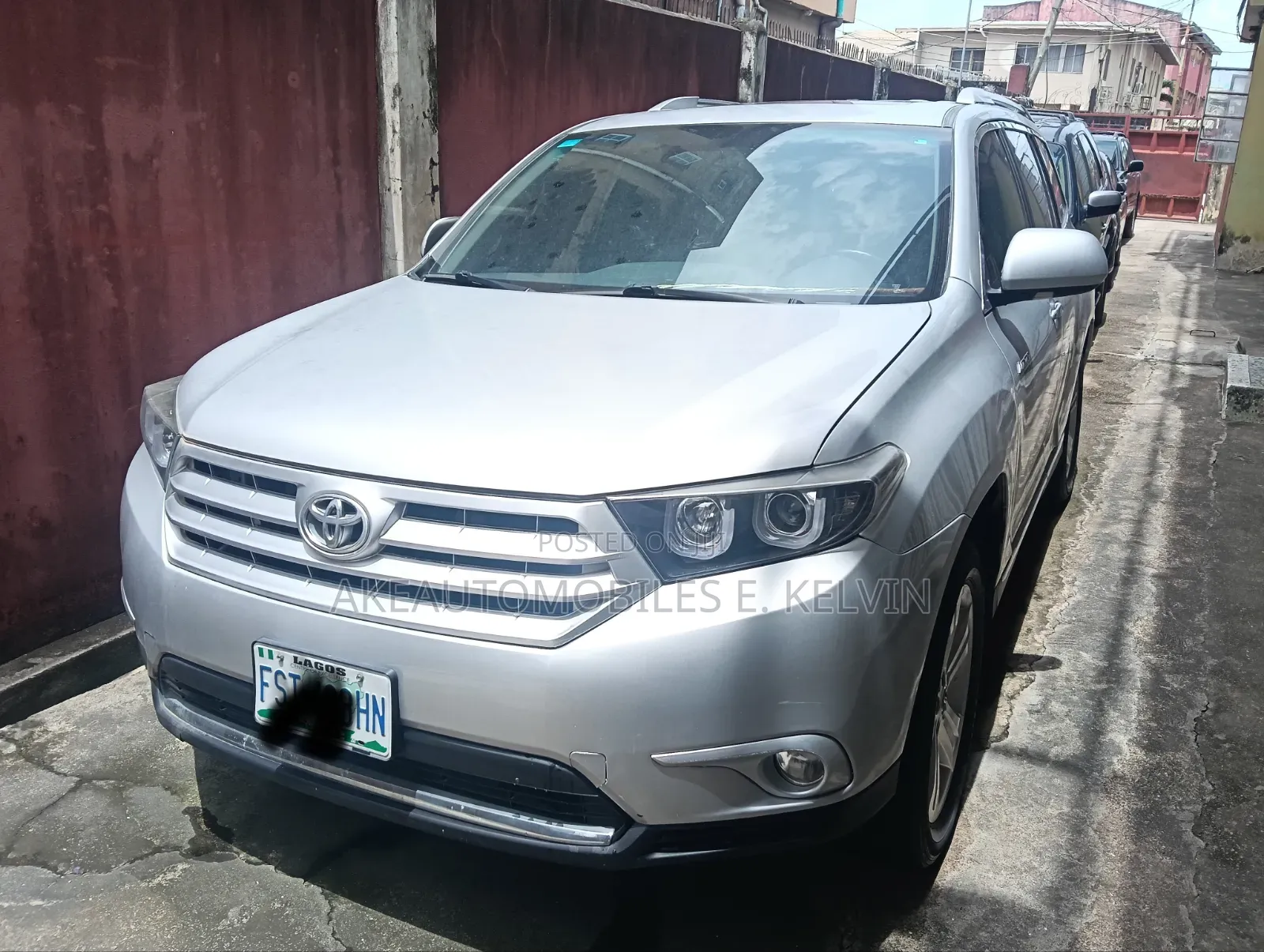 Toyota Highlander 2008 Silver
