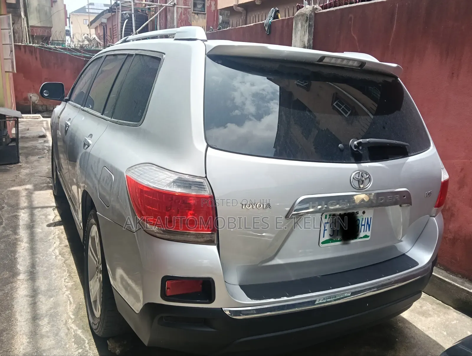 Toyota Highlander 2008 Silver