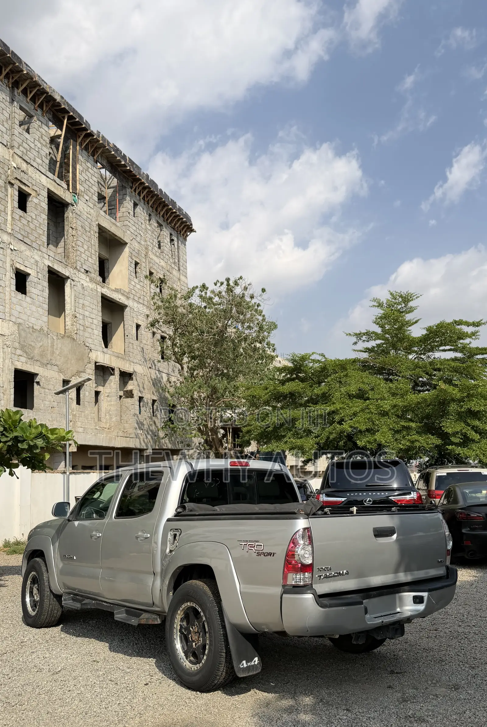 Toyota Tacoma Double Cab V6 Automatic 2012 Silver