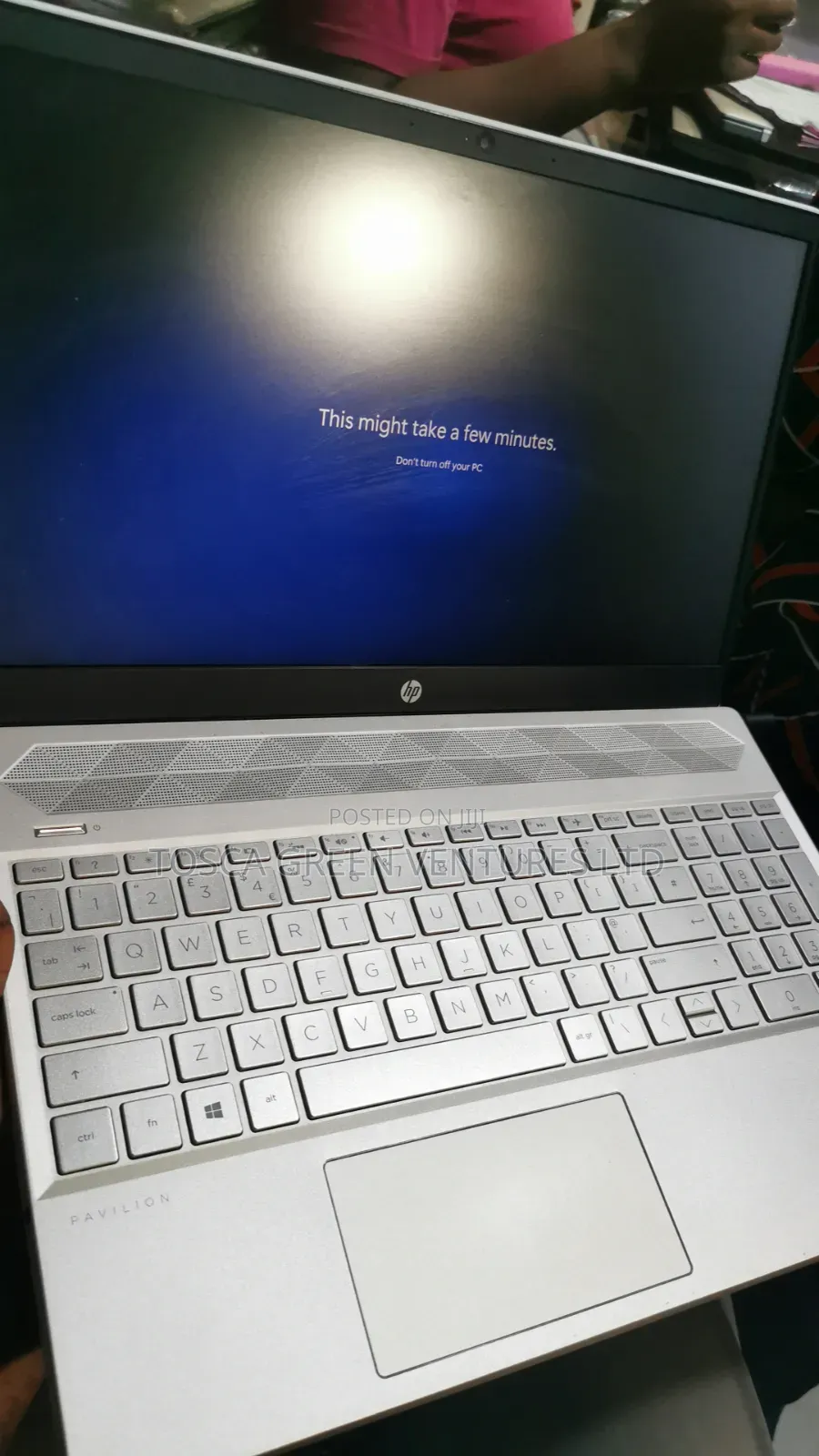 Laptop HP Pavilion 15-cs3063cl 8GB Intel Core i5 SSD 128GB