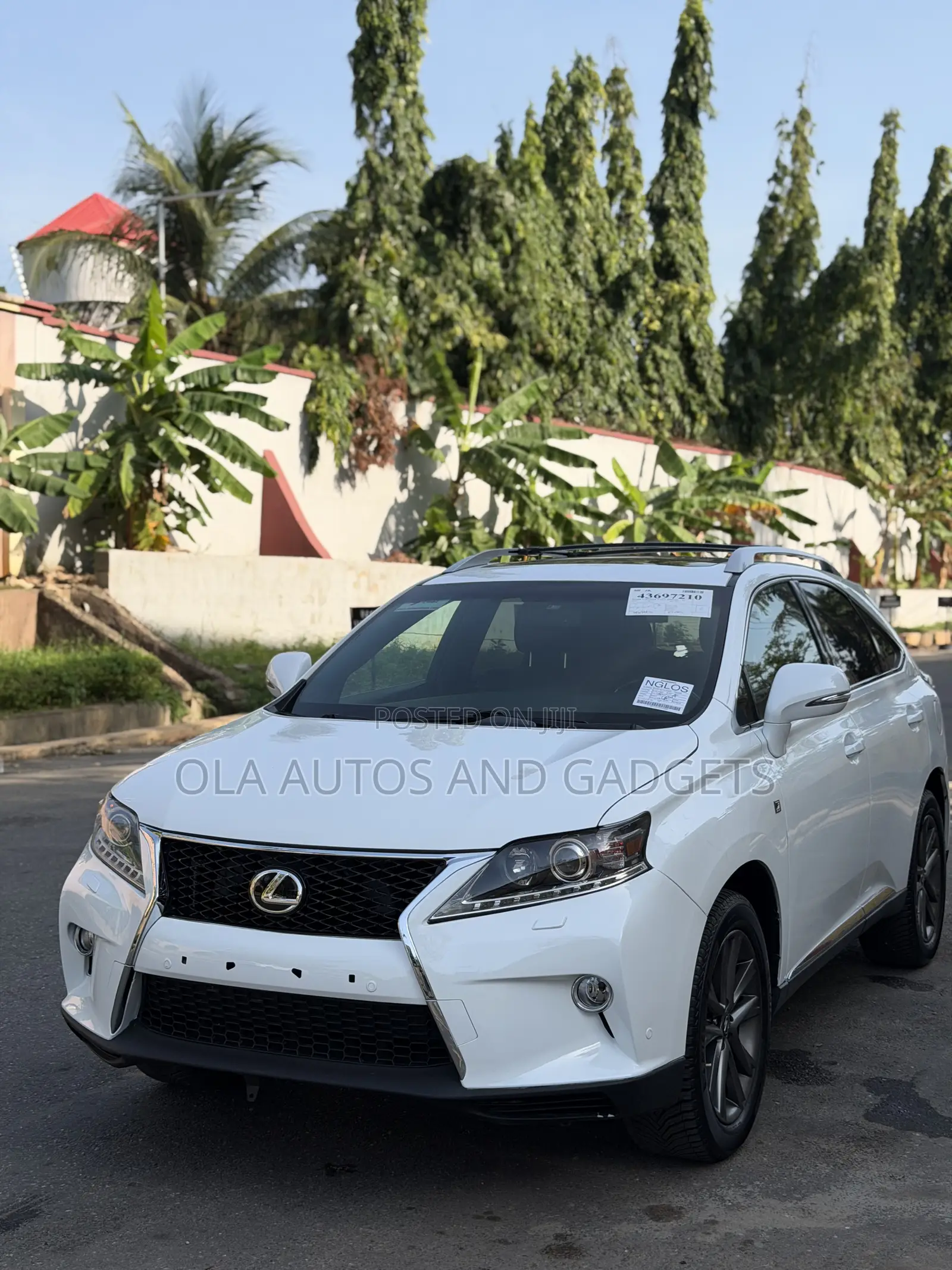 Lexus RX 350 F Sport AWD 2015 White