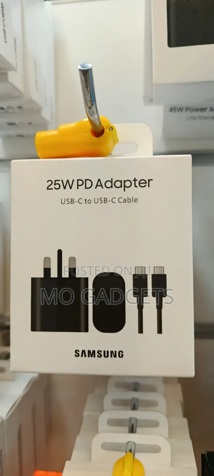 Official Samsung Galaxy 25watt Super Fast Charger