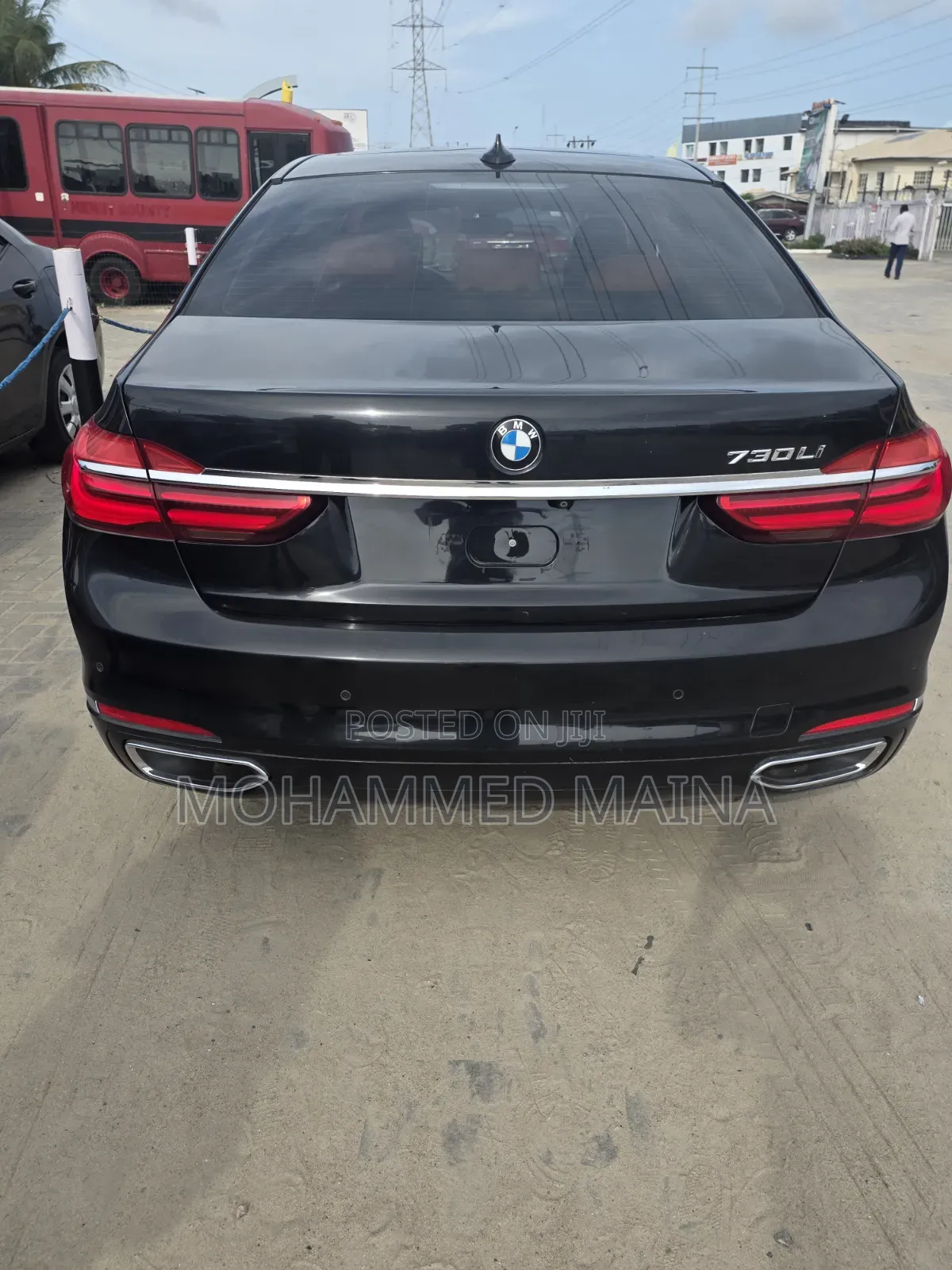 BMW 7 Series 730Li 2018 Black