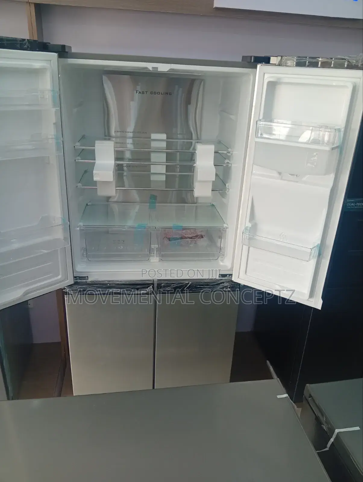 Barossa Inverter Side by Side Refrigerator 482litres
