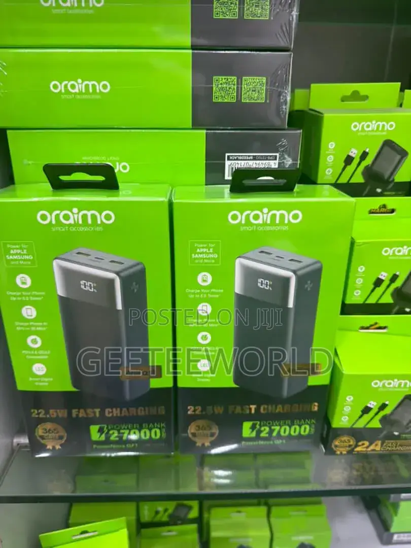 Oraimo Power Bank 130 Ultra Fast
