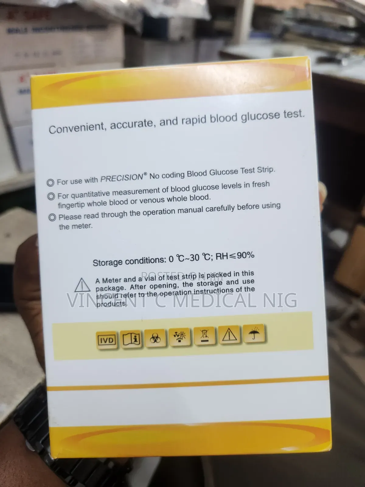 Precision Blood Glucose Meter