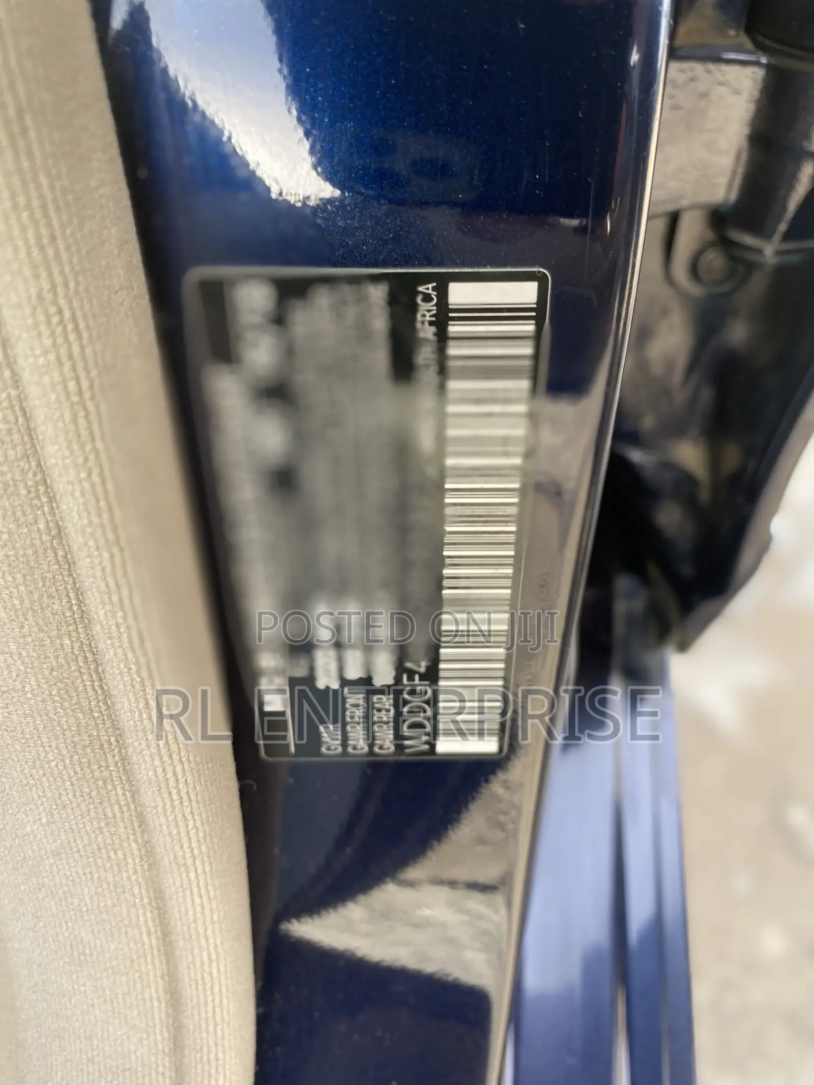Mercedes-Benz C250 2014 Blue