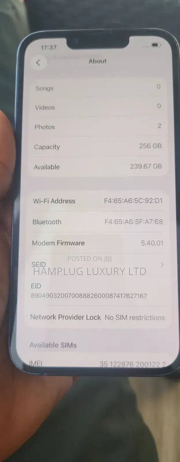 Apple iPhone 13 Pro 256 GB Blue