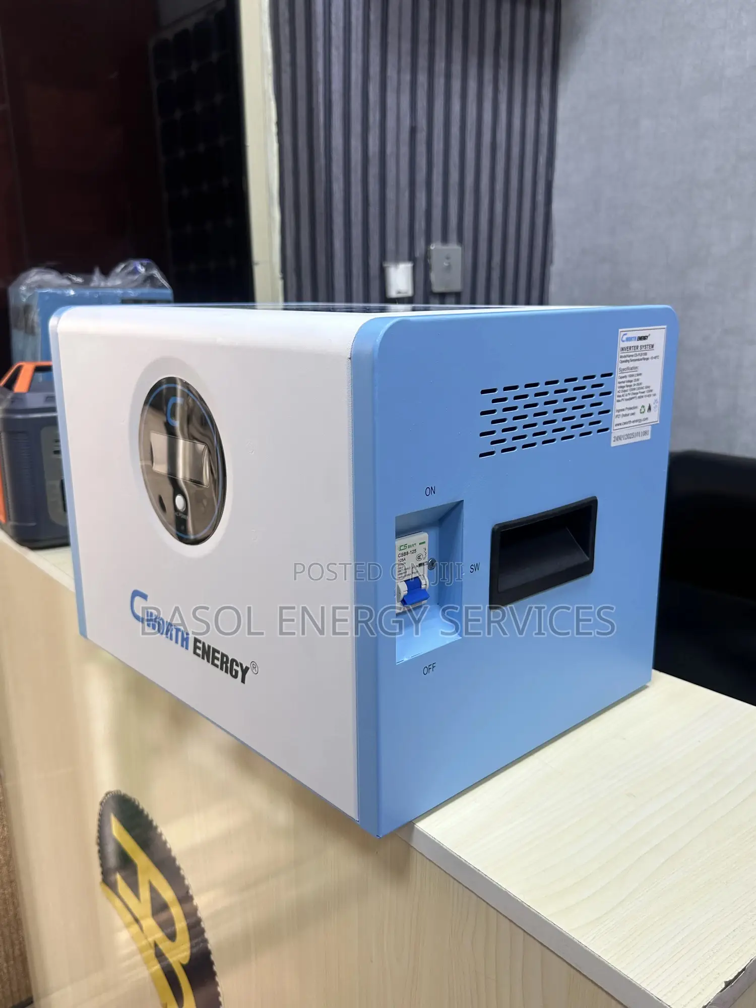 Cworth Solar Generator 1.2kva/2.5kwh Lithium Battery