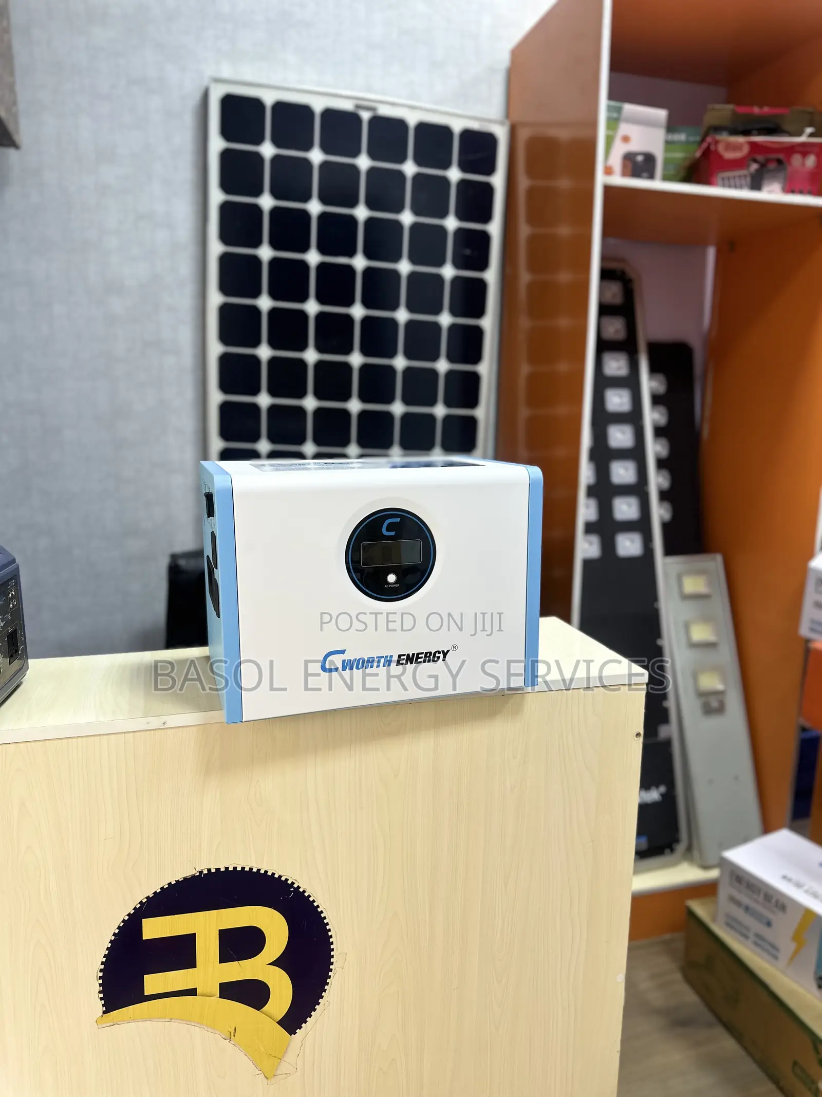 Cworth Solar Generator 1.2kva/2.5kwh Lithium Battery