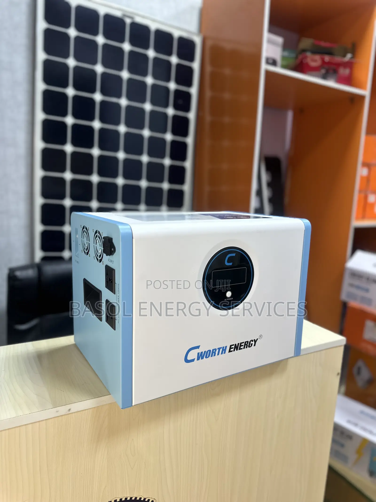 Cworth Solar Generator 1.2kva /2.5wh Lithium Battery