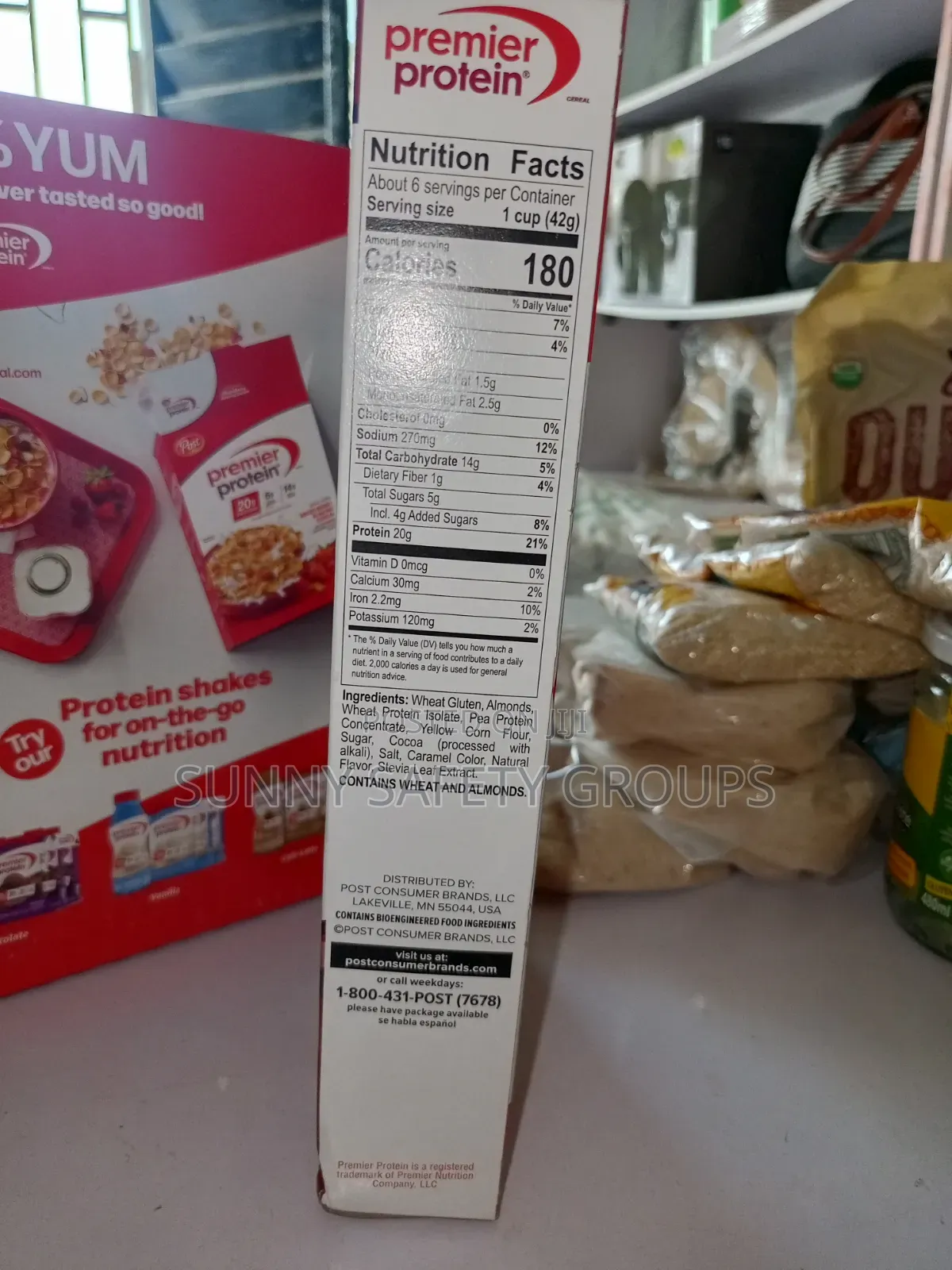 Premier Protein Cereal Keto Sugar Free, Organic