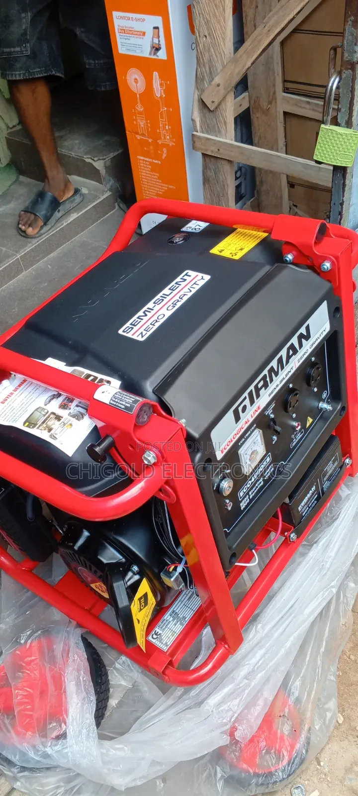 Original Firman Generator 5.5 Kva Model 4990 100% Copper Coil