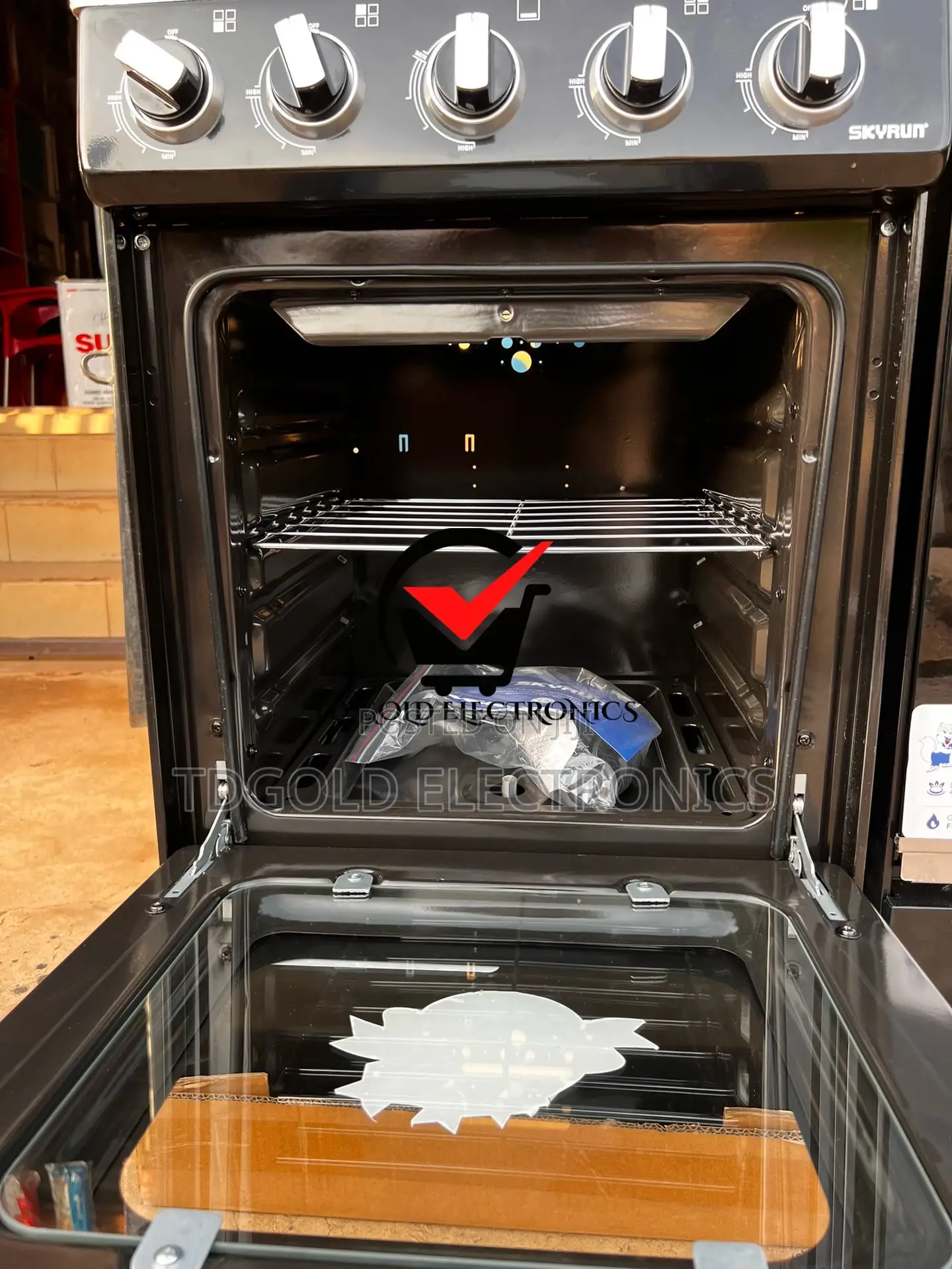 Skyrun Gas Cooker 4 Burner All Gas