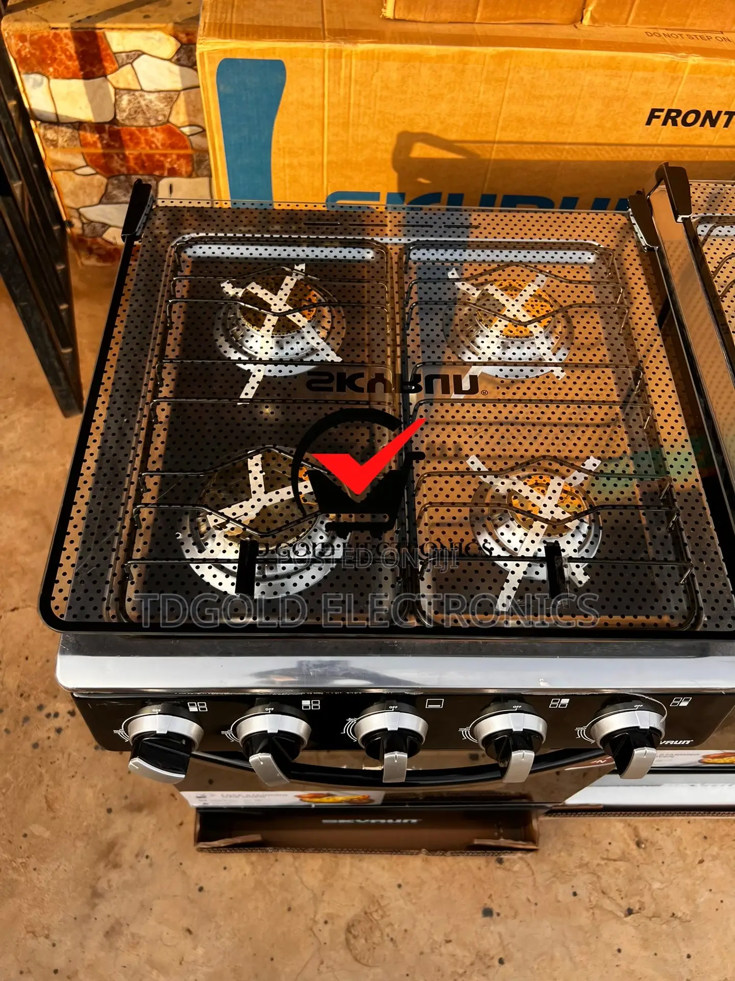 Skyrun Gas Cooker 4 Burner All Gas