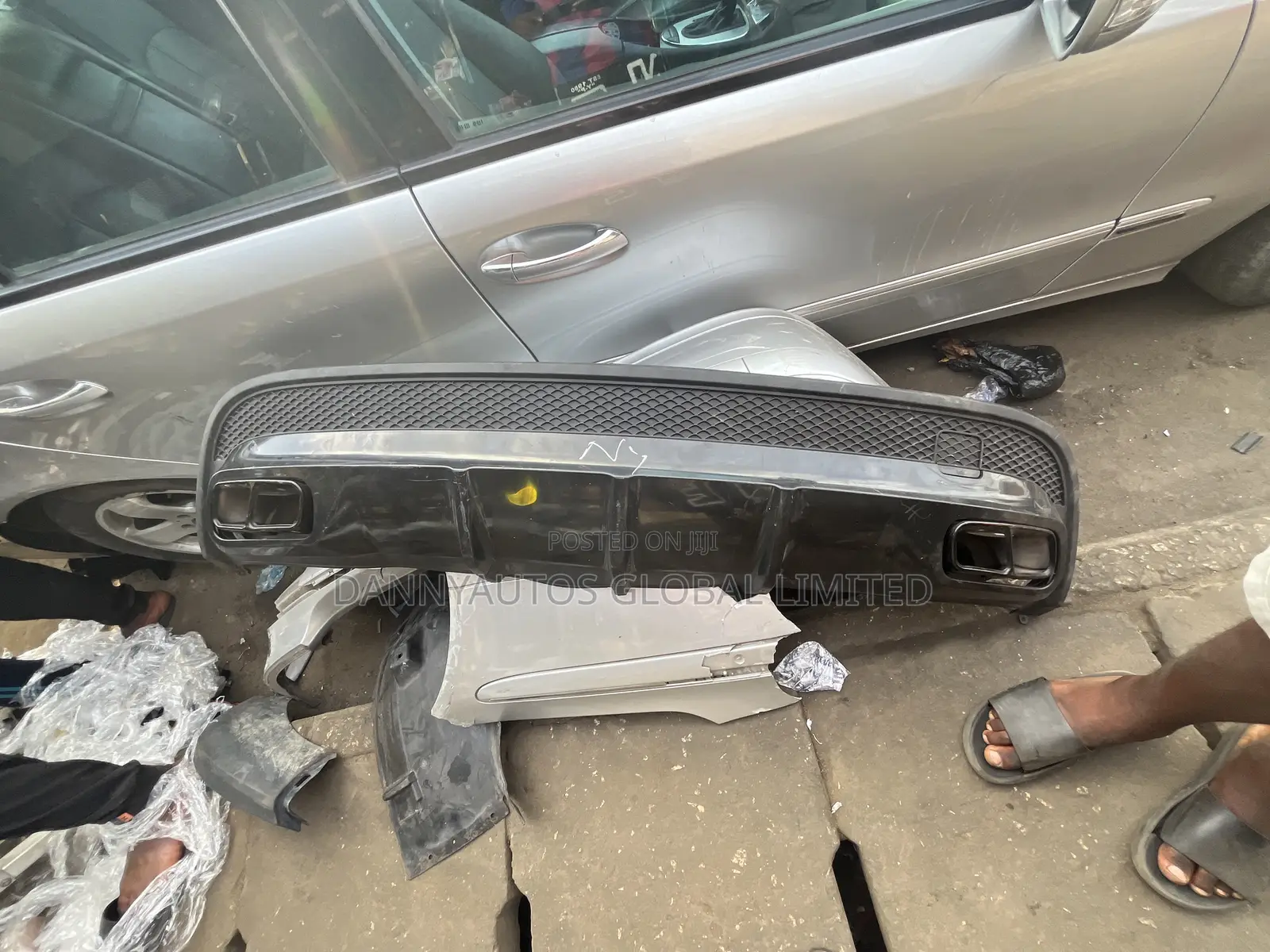 Back Bumper Down/Diffuser for Gla 45 Amg , Gla 250