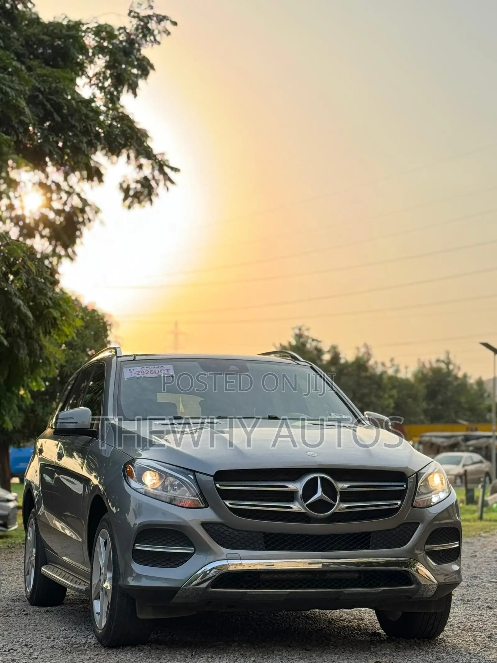 Mercedes-Benz GLE-Class GLE 350d 4MATIC 2016 Gray
