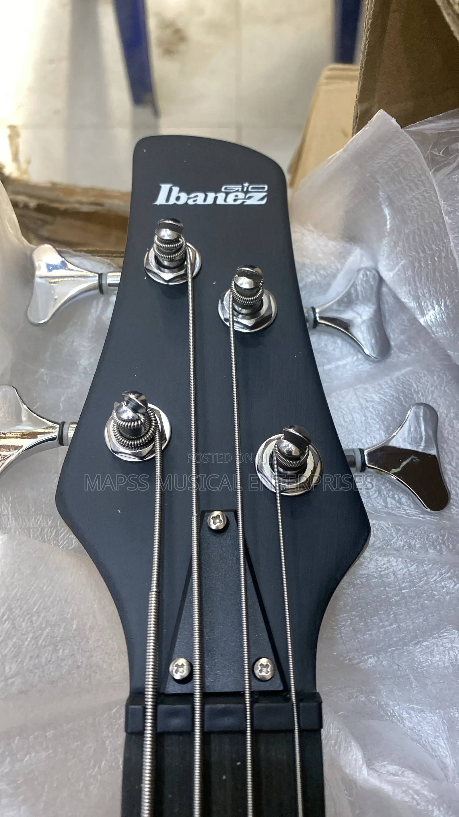 Ibanez 4-String Electric Bass Guitar With a Sunburst Finish