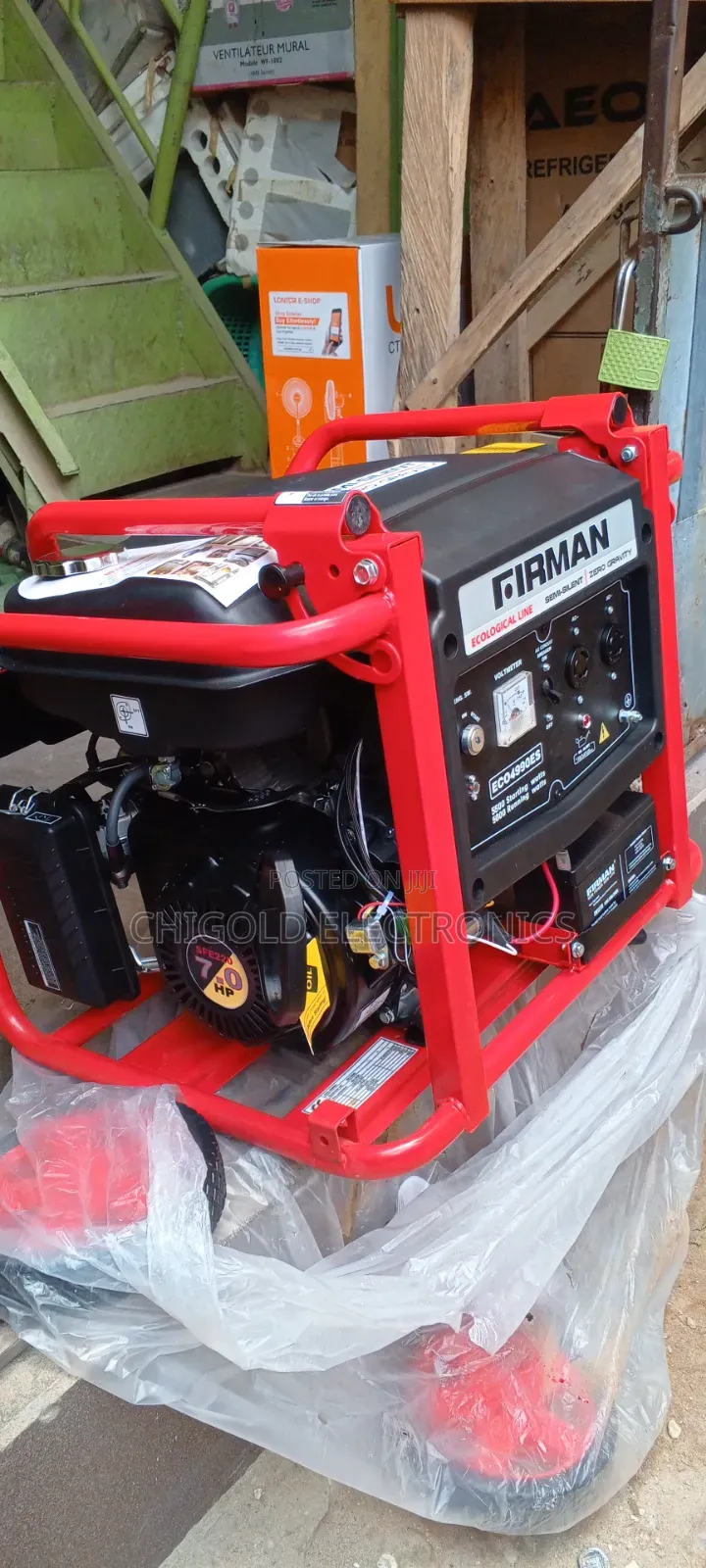 Original Firman Generator 5.5 Kva Model 4990 100% Copper Coin