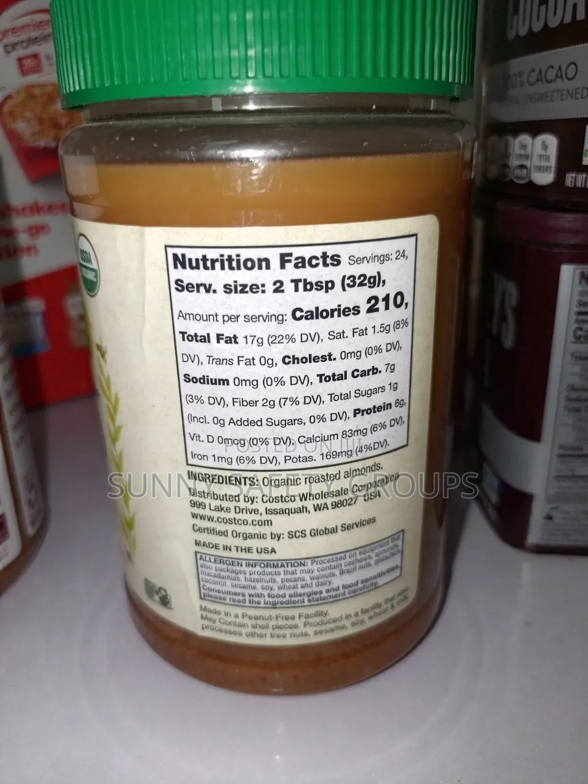 Kirkland Almond Healthy Butter