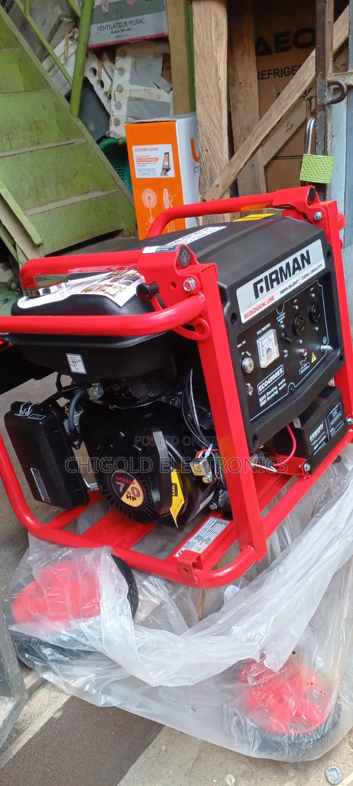 Original Firman Generator 5.5 Kva 100% Copper Coil Model 4990