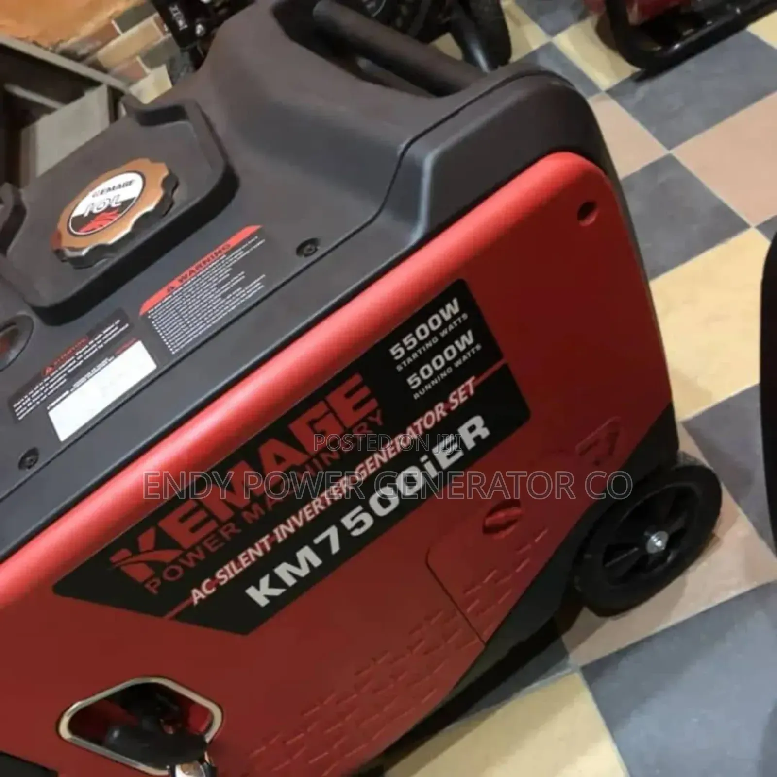 Inverter Kemage 5.5 Kva Zero Noise Generator