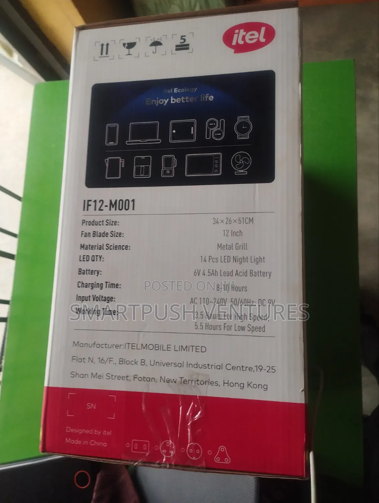 Itel Lonter Fan