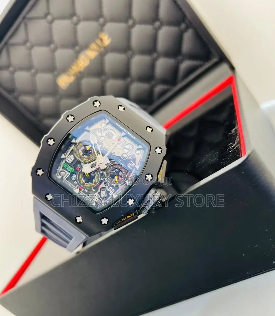 Richard Mille Quality Luxury Men Automatic Engine Wristwatch