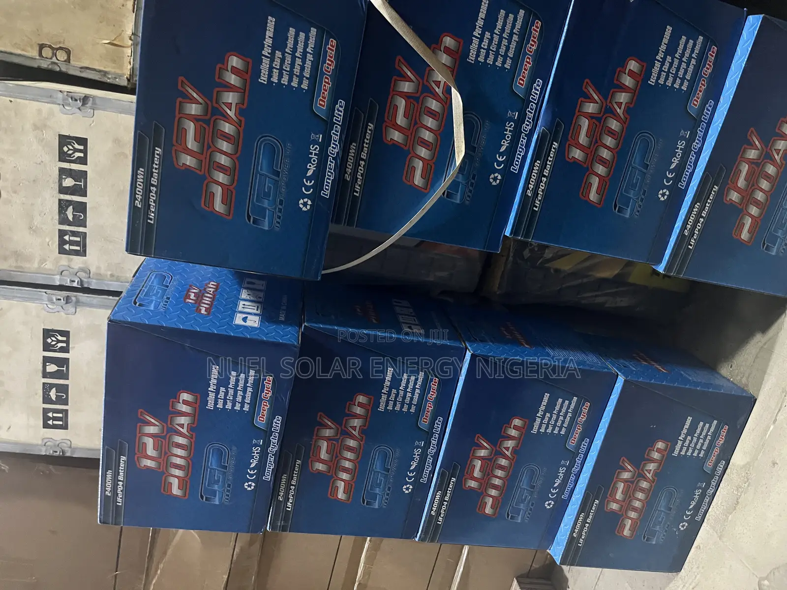 12v 200ah Lifepo4 Deep Cycle Lithium Battery