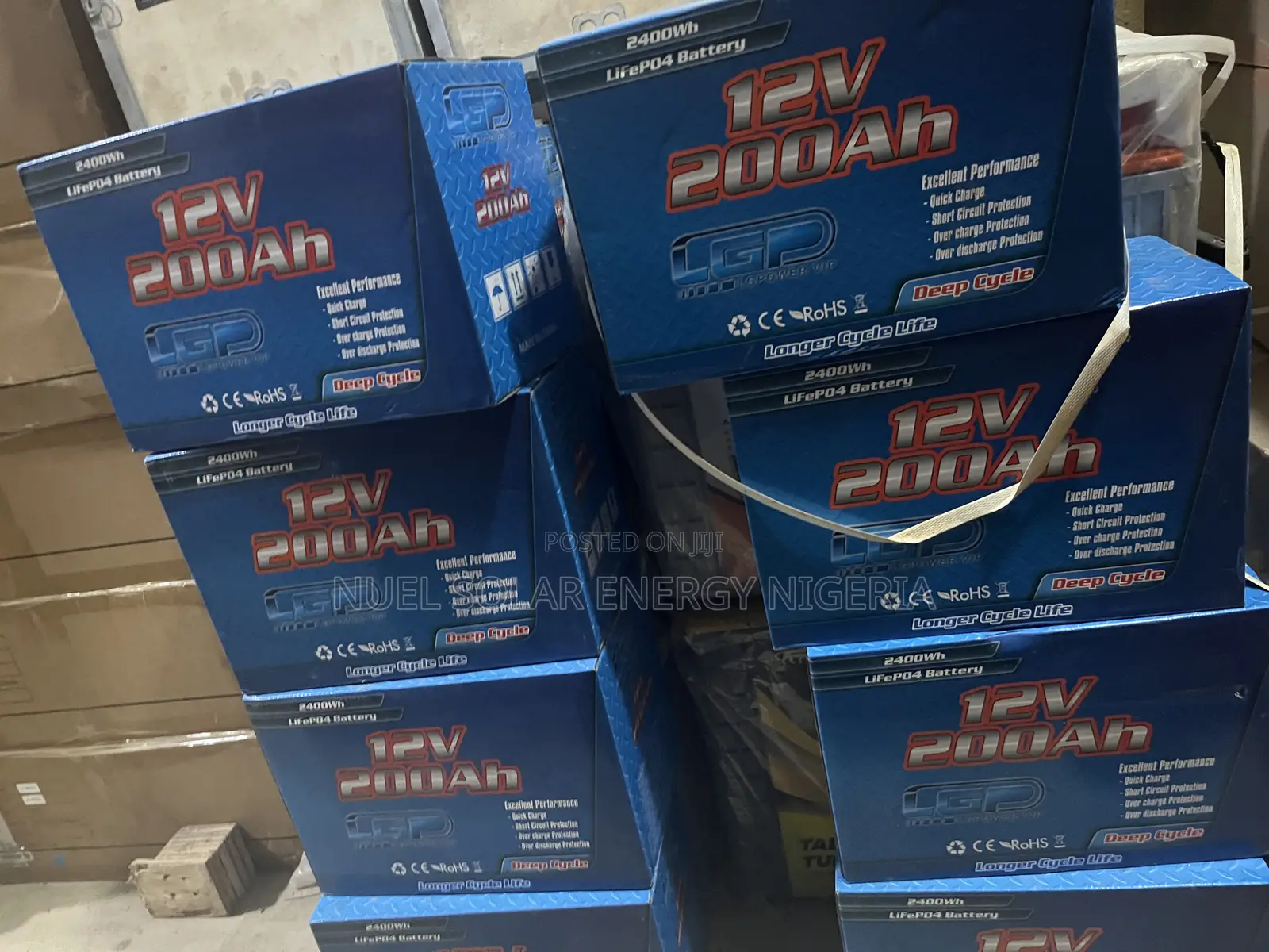 12v 200ah Lifepo4 Deep Cycle Lithium Battery