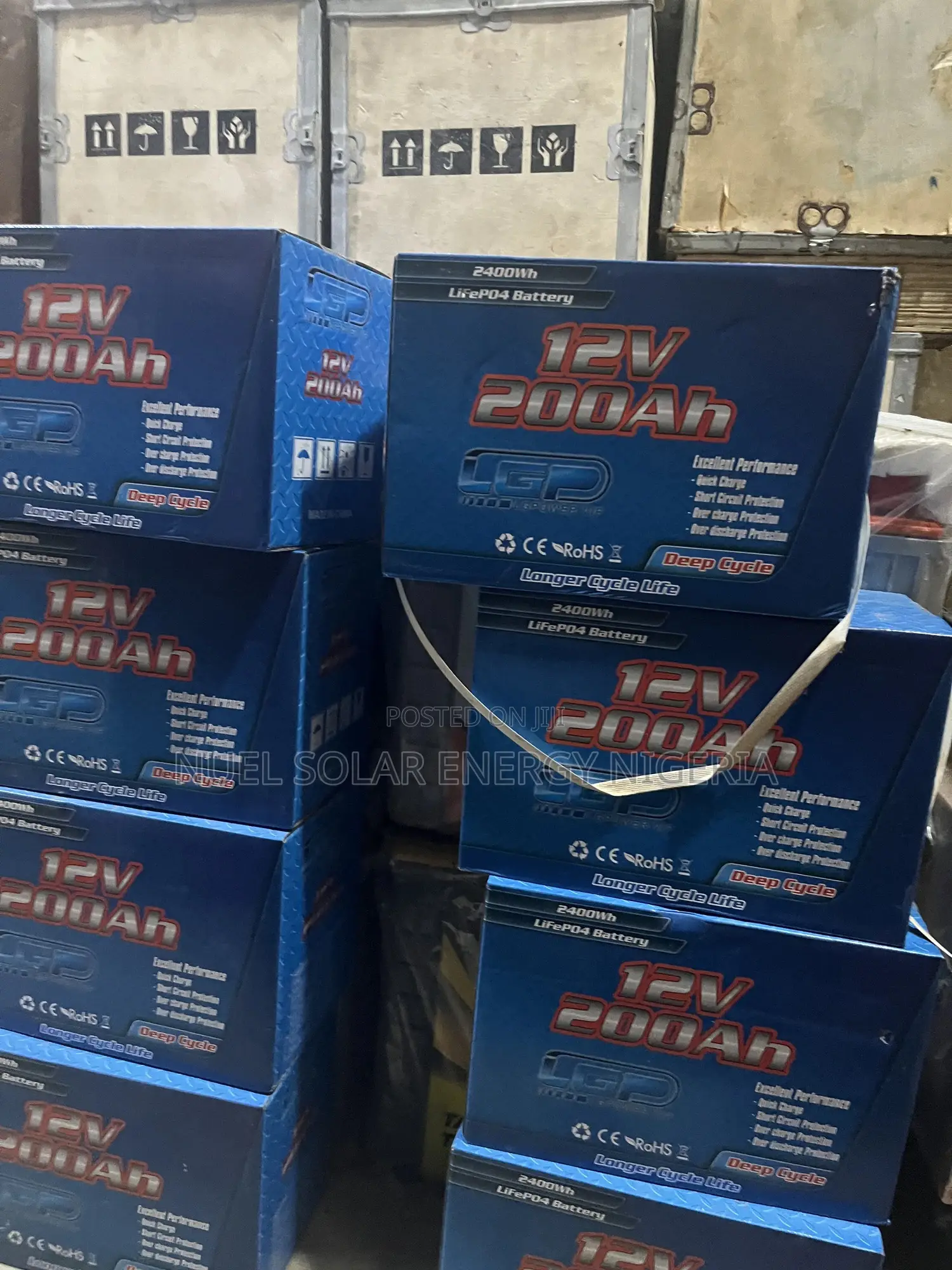 12v 200ah Lifepo4 Deep Cycle Lithium Battery