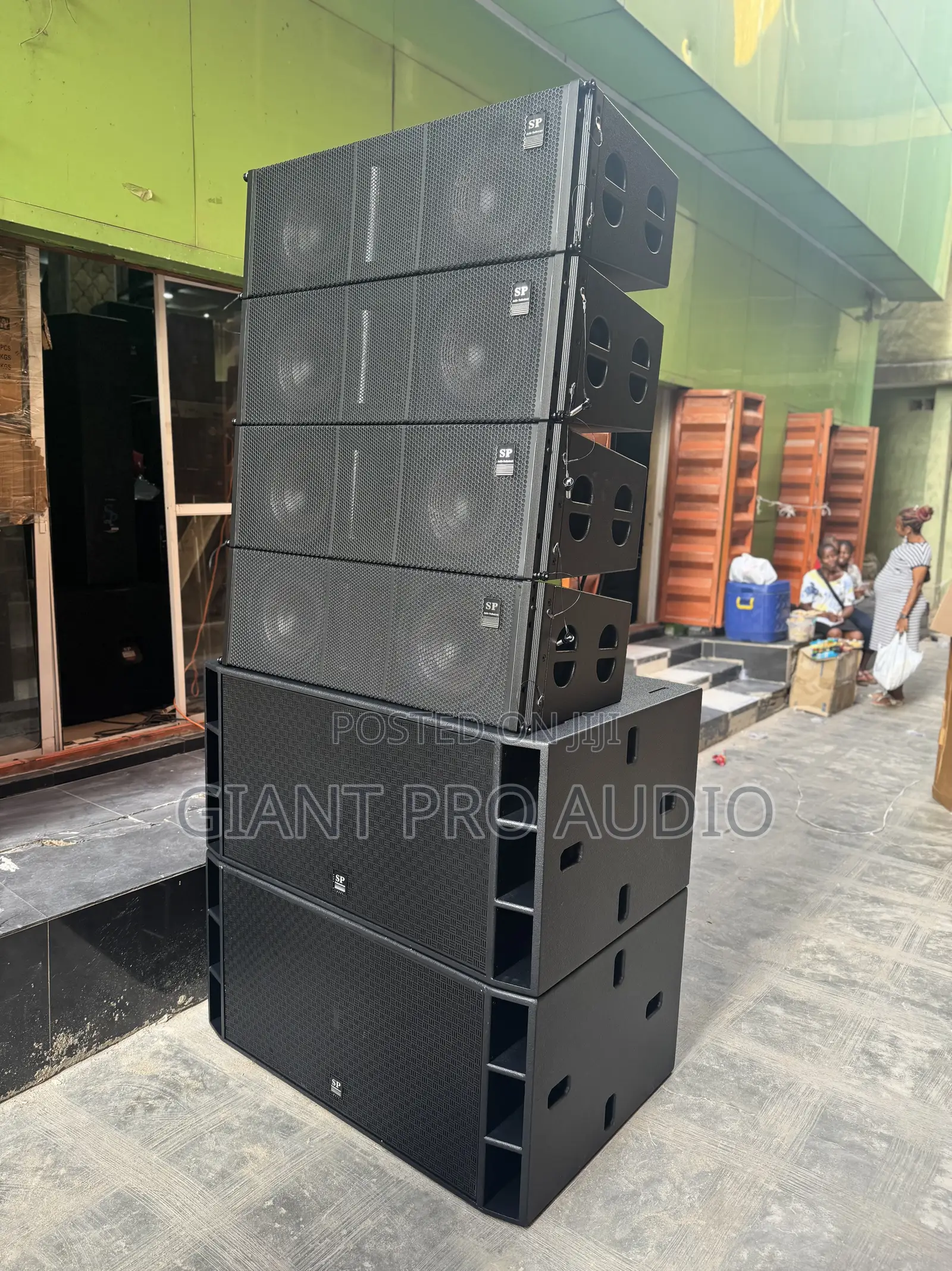 Sound Prince 12 Inches Line Array System and Soundprince Double Sub
