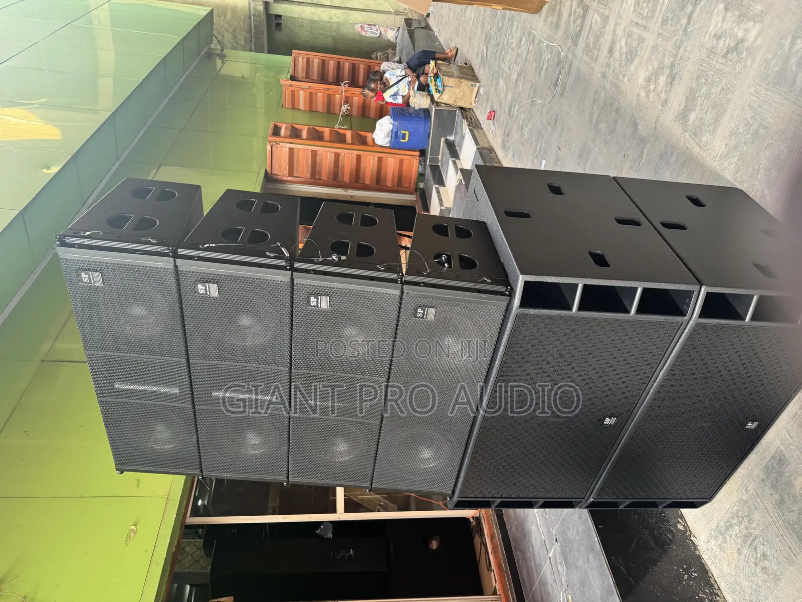 Sound Prince 12 Inches Line Array System and Soundprince Double Sub