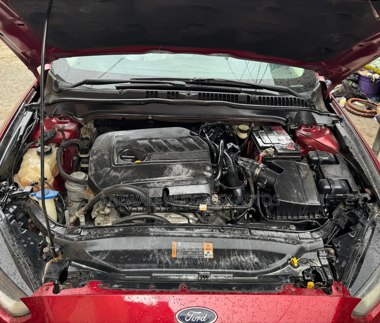 Ford Fusion 2015 Burgundy