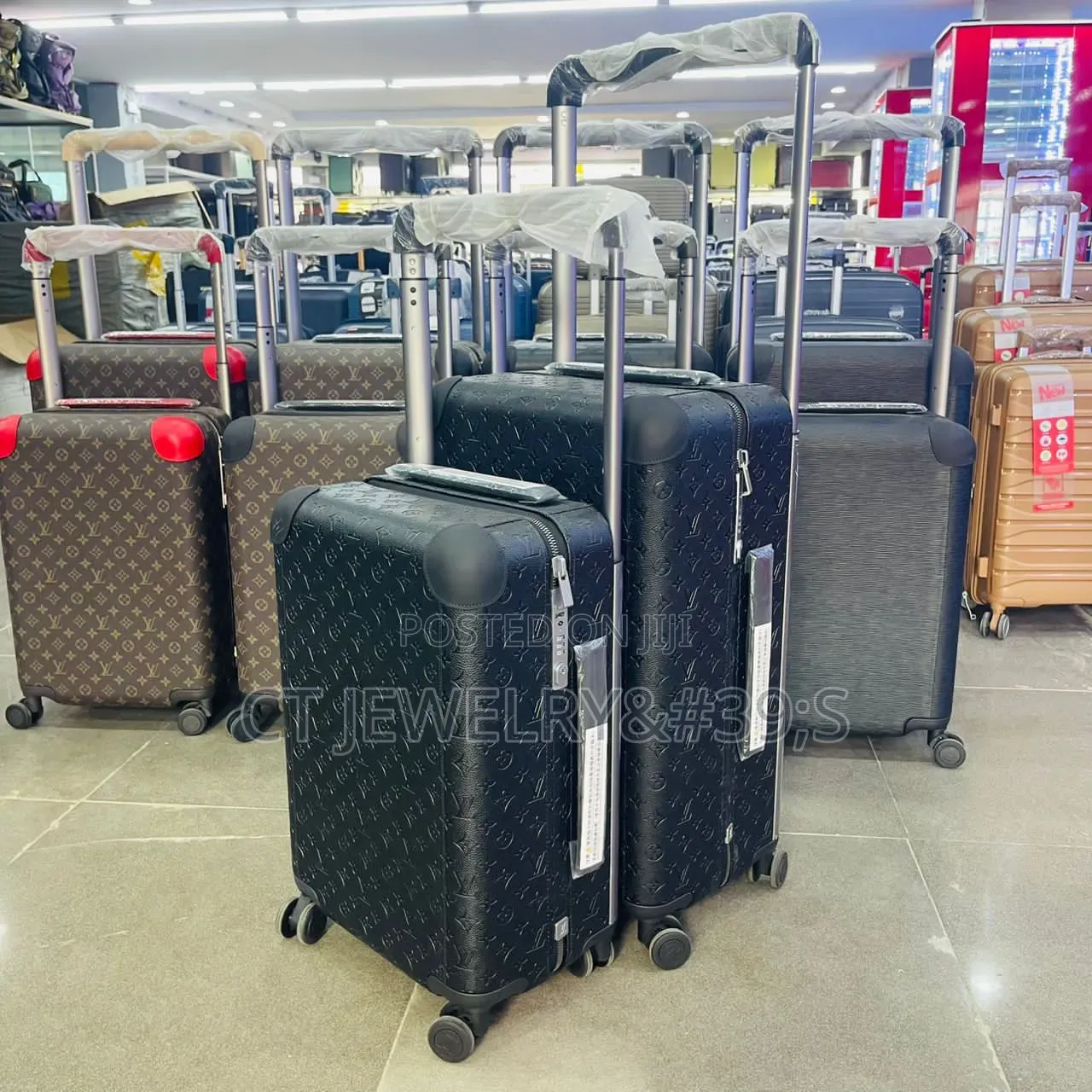 L v Monogram Travel Luggage Hard Shell Suitcase, Unisex Travel Set M/S