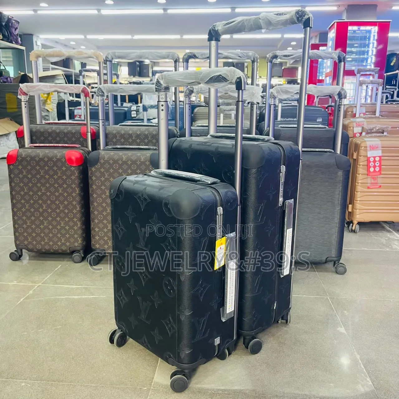 L v Monogram Travel Luggage Hard Shell Suitcase, Unisex Travel Set M/S