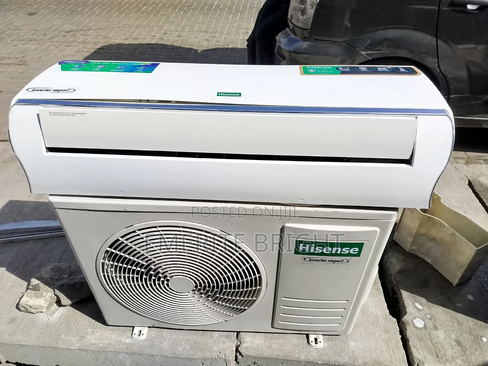 Hisense Inverter 2hp Wit Gass Tested Ok