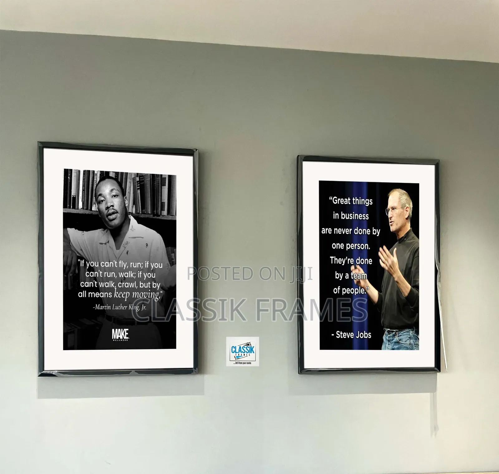 Hd Framed Personal Quotes Motivational Frame Wallart