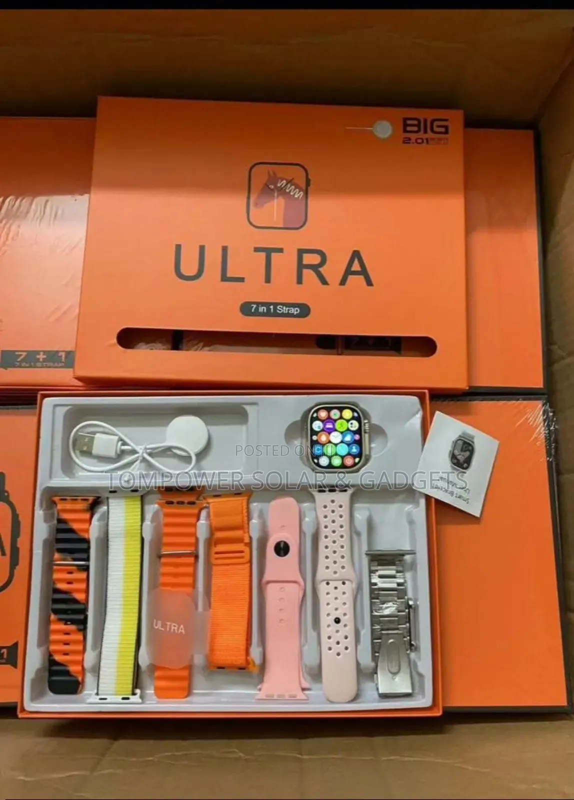 Ultra A2 7strap Smart Watch