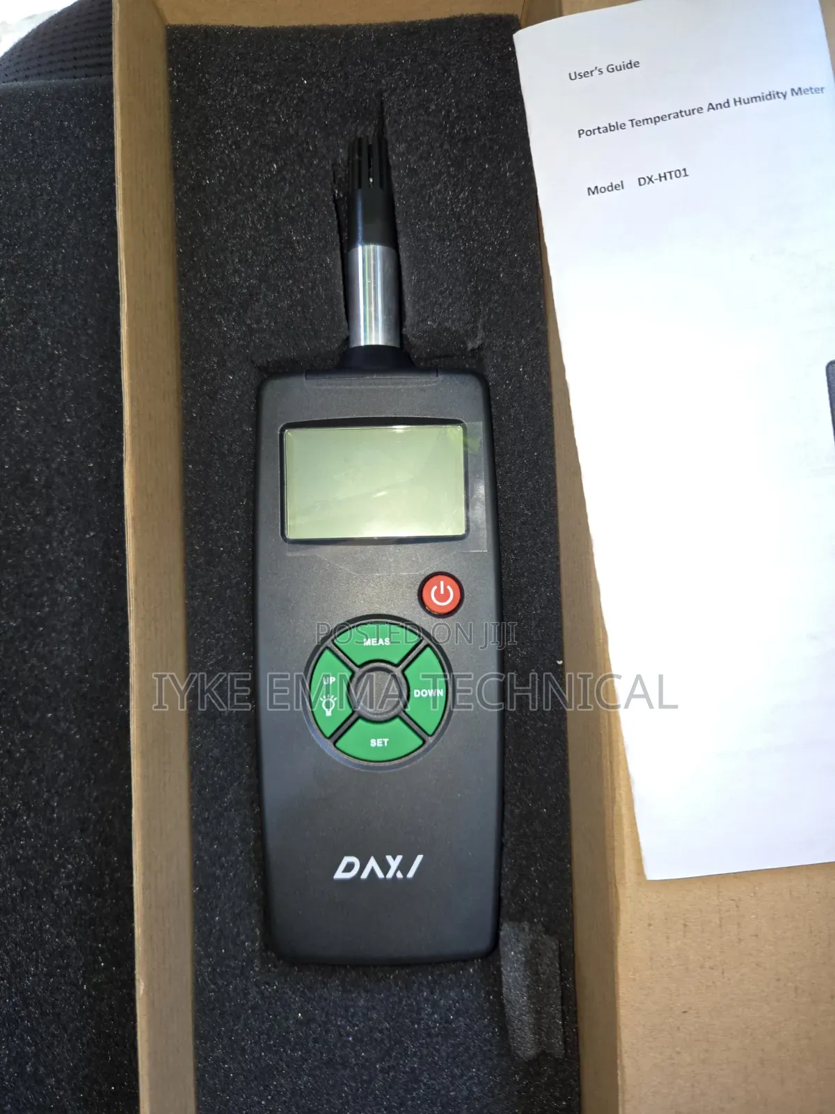 Handheld Hygrometer Thermometer Meter Sensor Monitor Controller