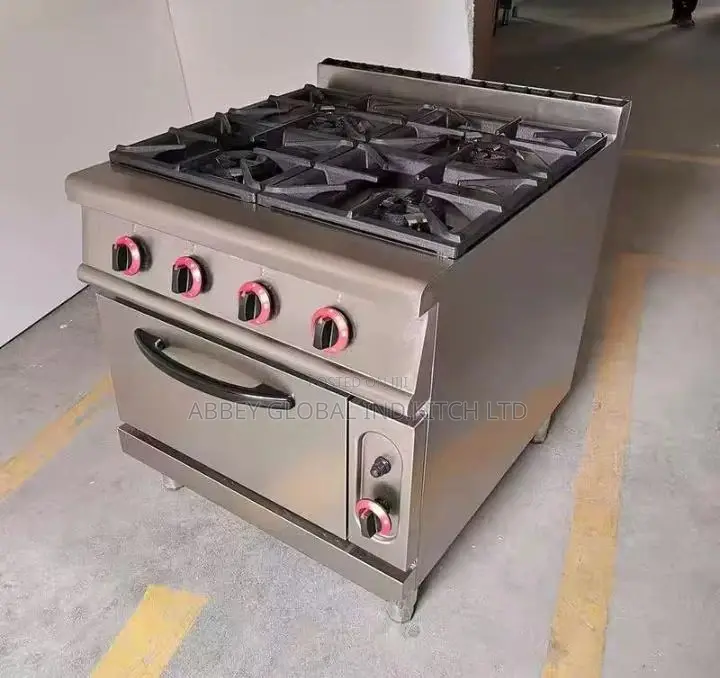 4 Burner Cooker With Oven
