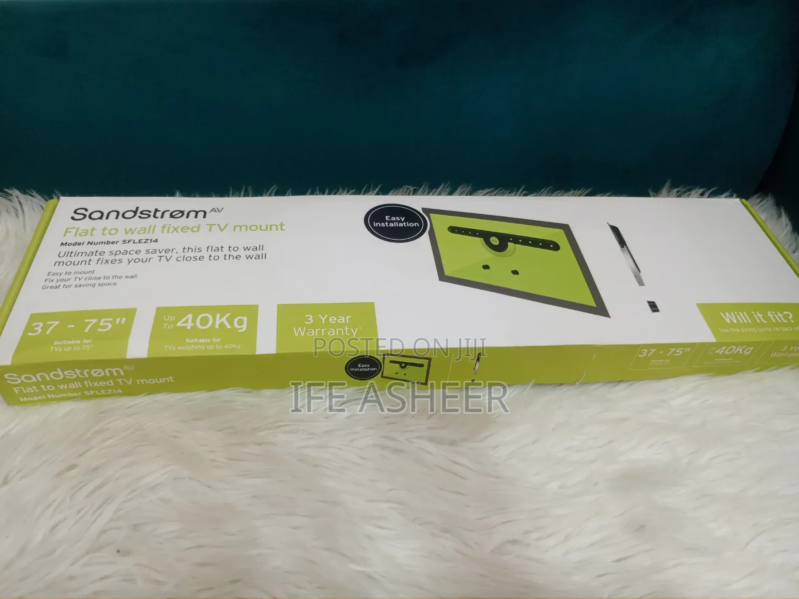 Sandstrom Flat to Wall Tv Mount